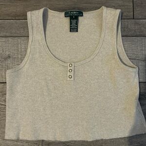 Ralph Lauren crop tank top